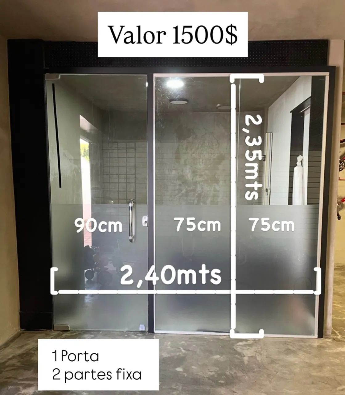 Porta de vidro - Foto 3