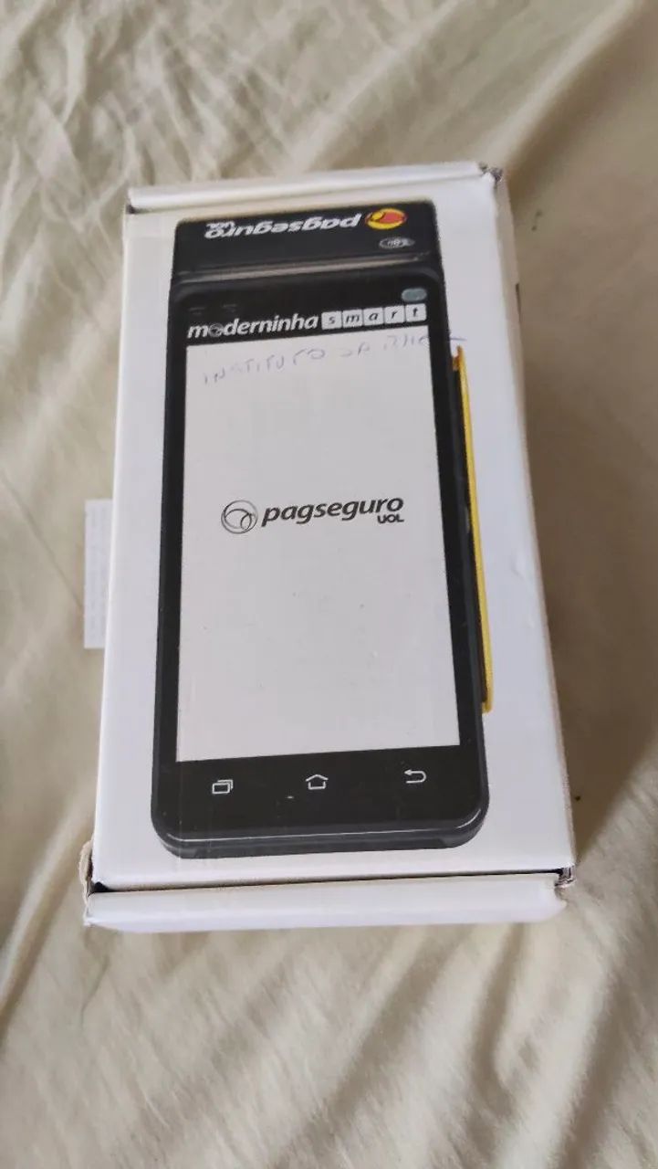 Moderninha Smart PagSeguro com Impressora e Bobinas