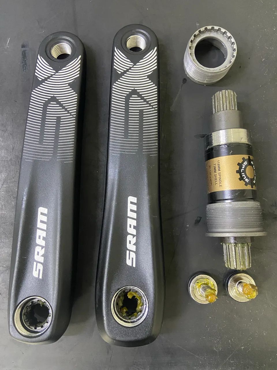 Pé de vela sram sx