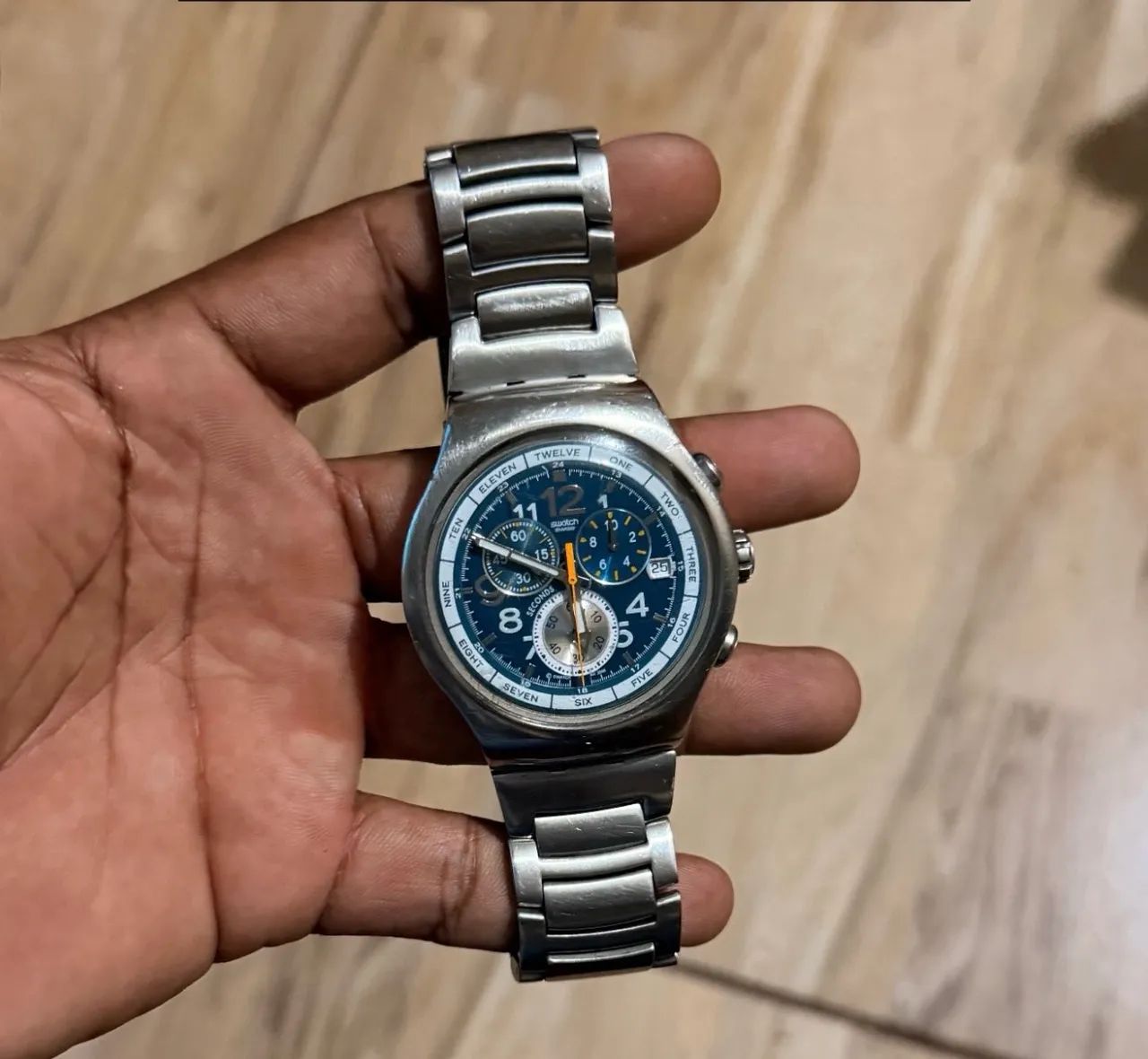 SWATCH SÉRIE PRATA RARO