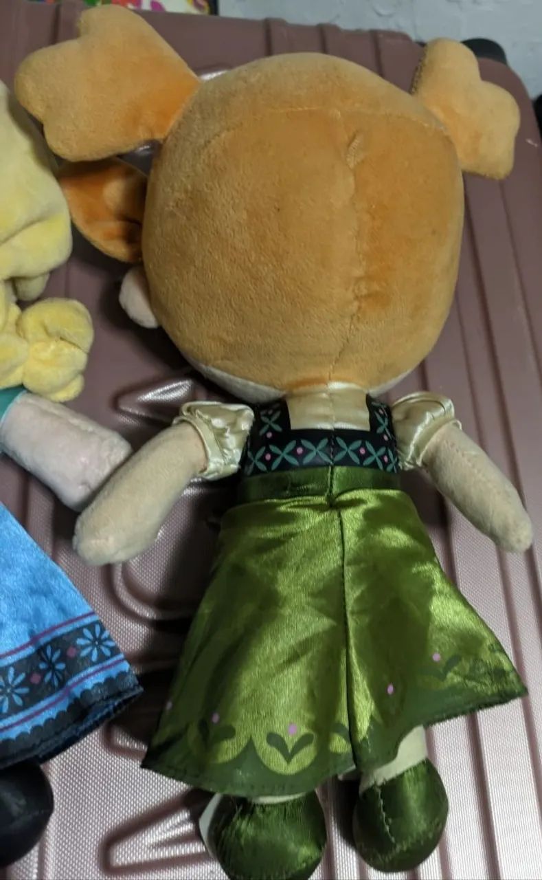 Pelúcias Anna e Elza Frozen Usadas. - Foto 3