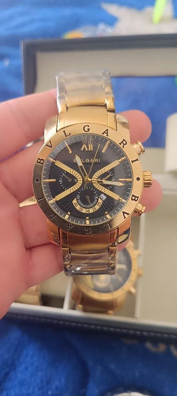 Relógio BVLGARI (Fundo de vidro) - Foto 2