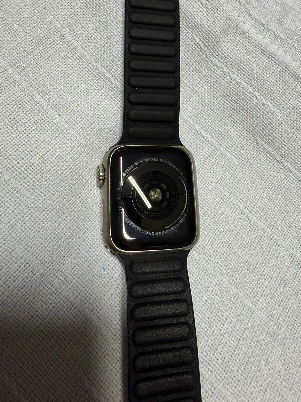 Apple Watch Series 5 40mm Titânio - Foto 4