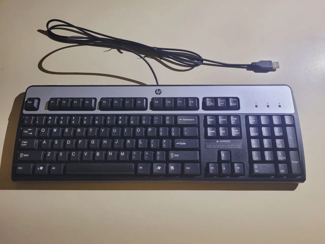 Teclado HP Original USB Layout Americano (US) - Excelente Estado - Foto 4