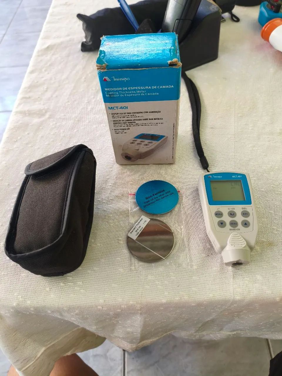 Medidor de Espessura minipa MCT401 - Foto 2