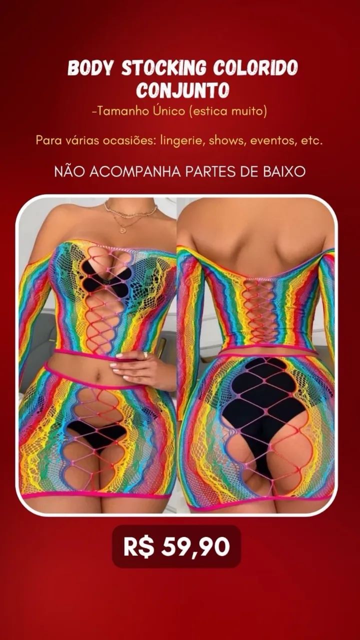 Body Stocking Look Gringa - Foto 5