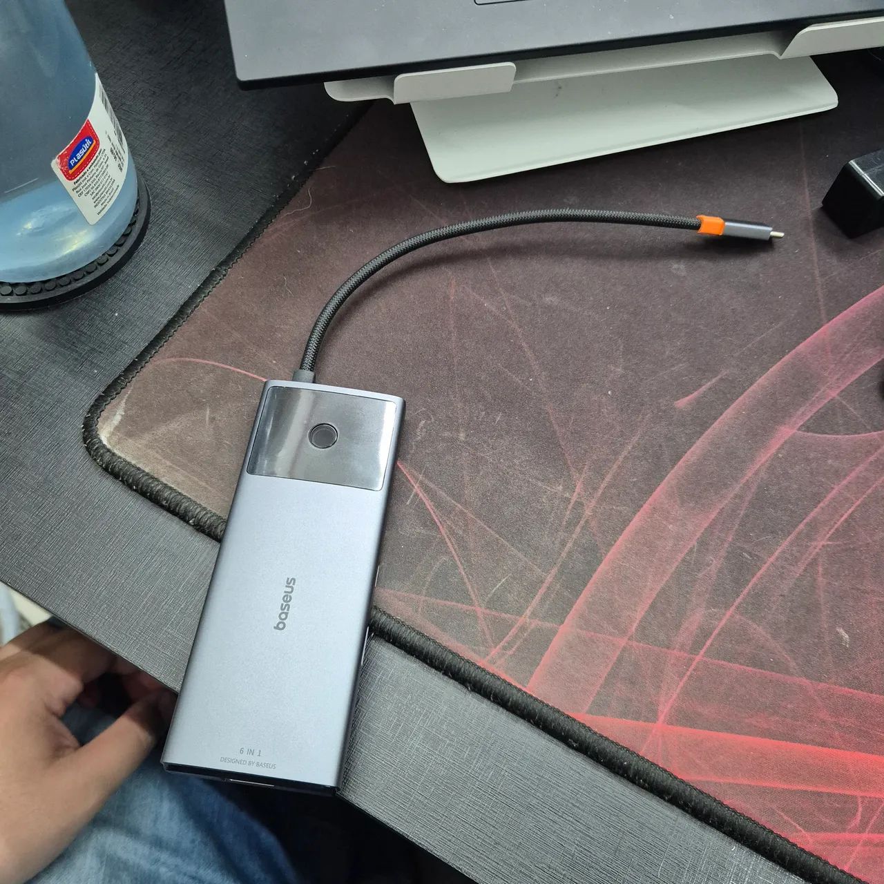 Hub Baseus USB-C PD 100W 10gbps - Foto 3