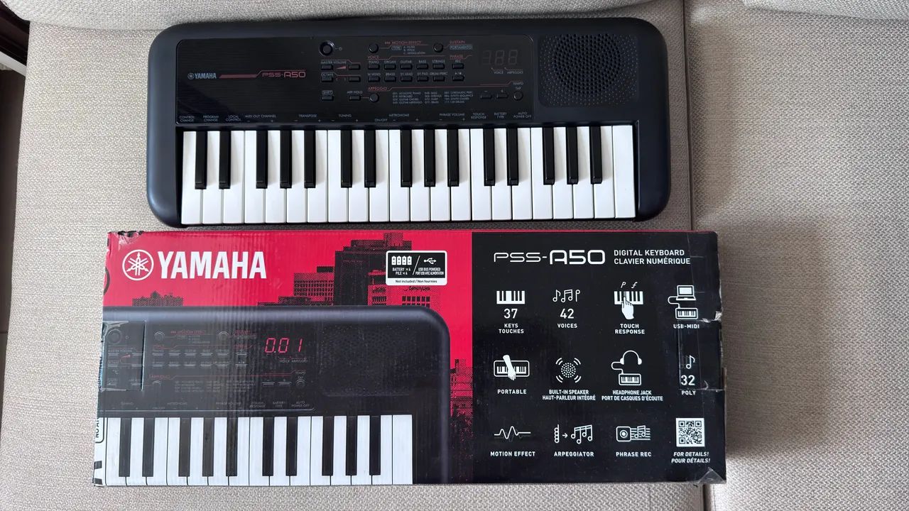 Teclado Yamaha pss a 50 - Instrumentos musicais - Sul (Águas