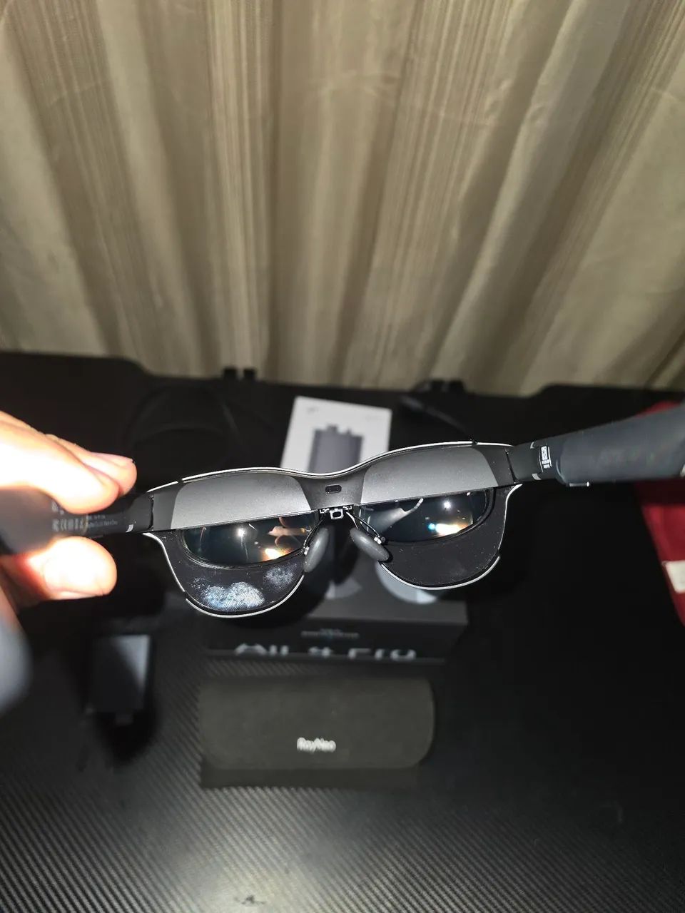 RayNeo Air 4 Pro com adaptador praticamente zero! - Foto 2