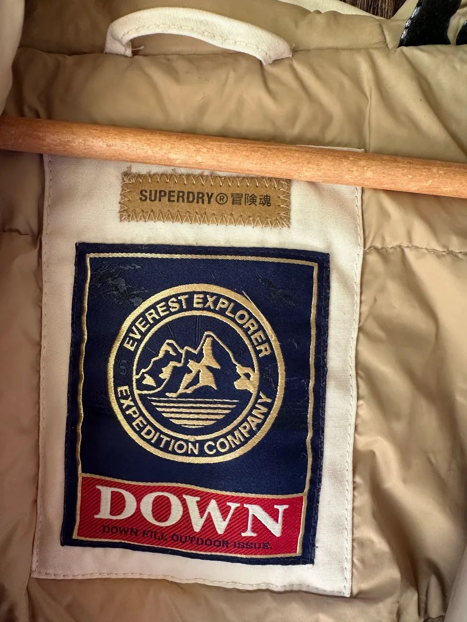 Casaco Superdry Everest Explorer Down Original par Neve - Foto 3