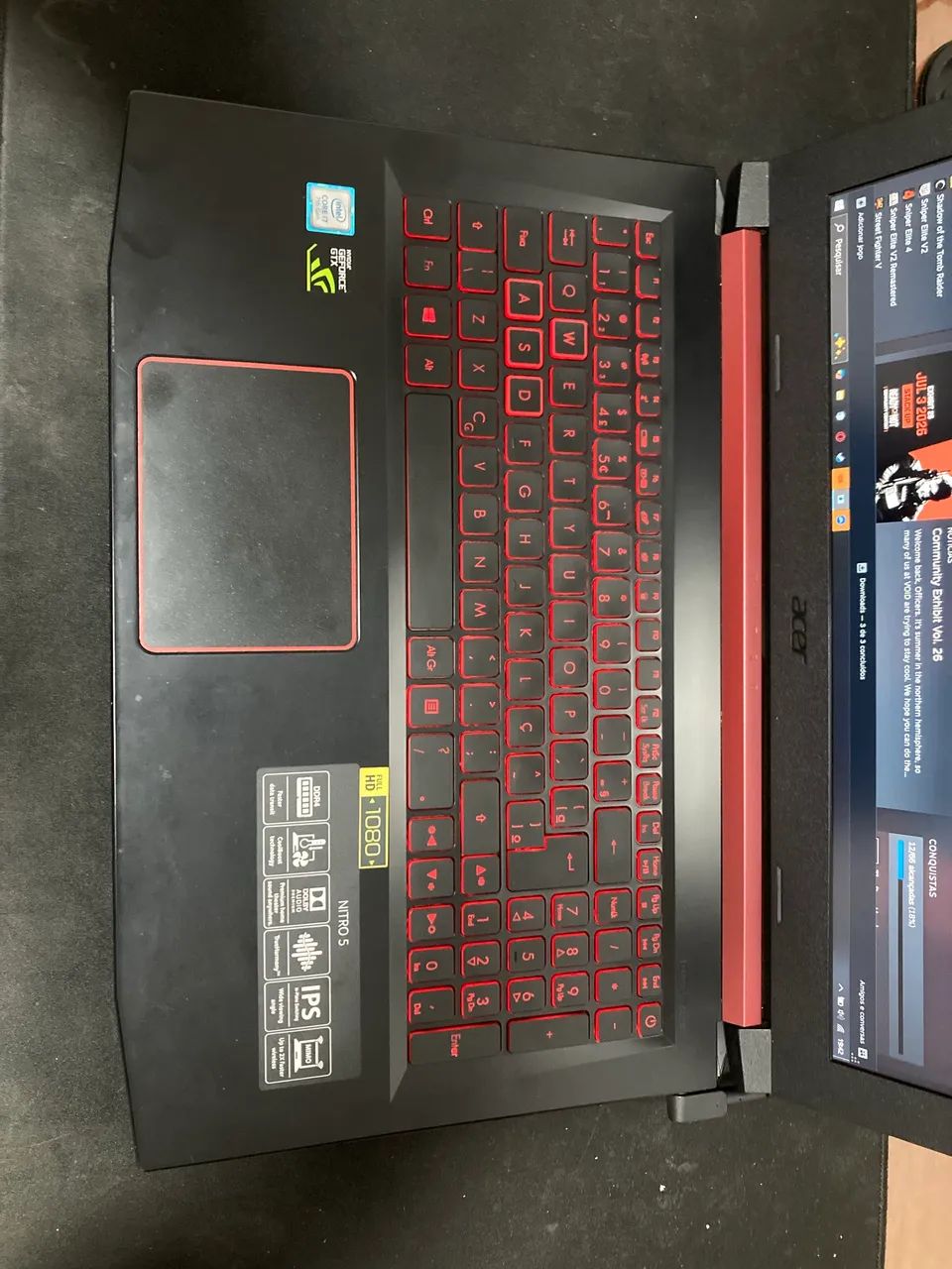 Notebook Gamer Acer Nitro 5 AN515-51 - Foto 3