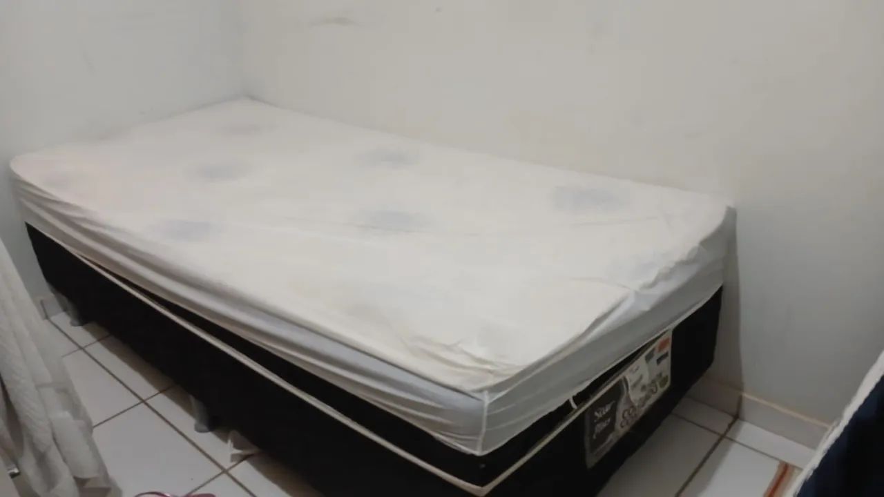 Cama solteiro box