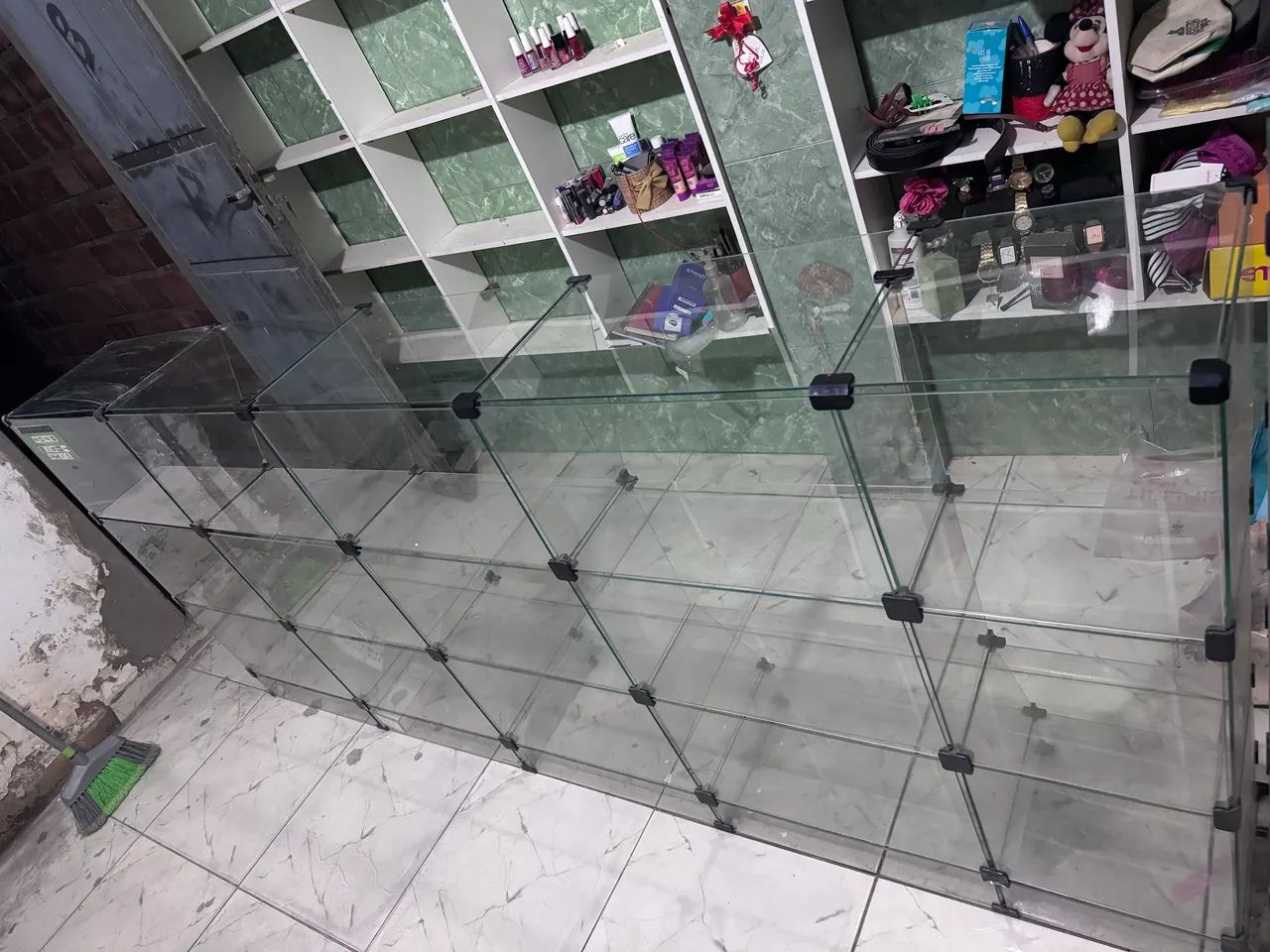 Balcão de vidro 