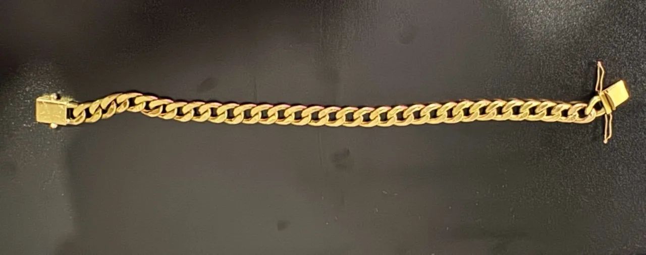 Pulseira Ouro 18k NOVA 12.5g R$7.200,00