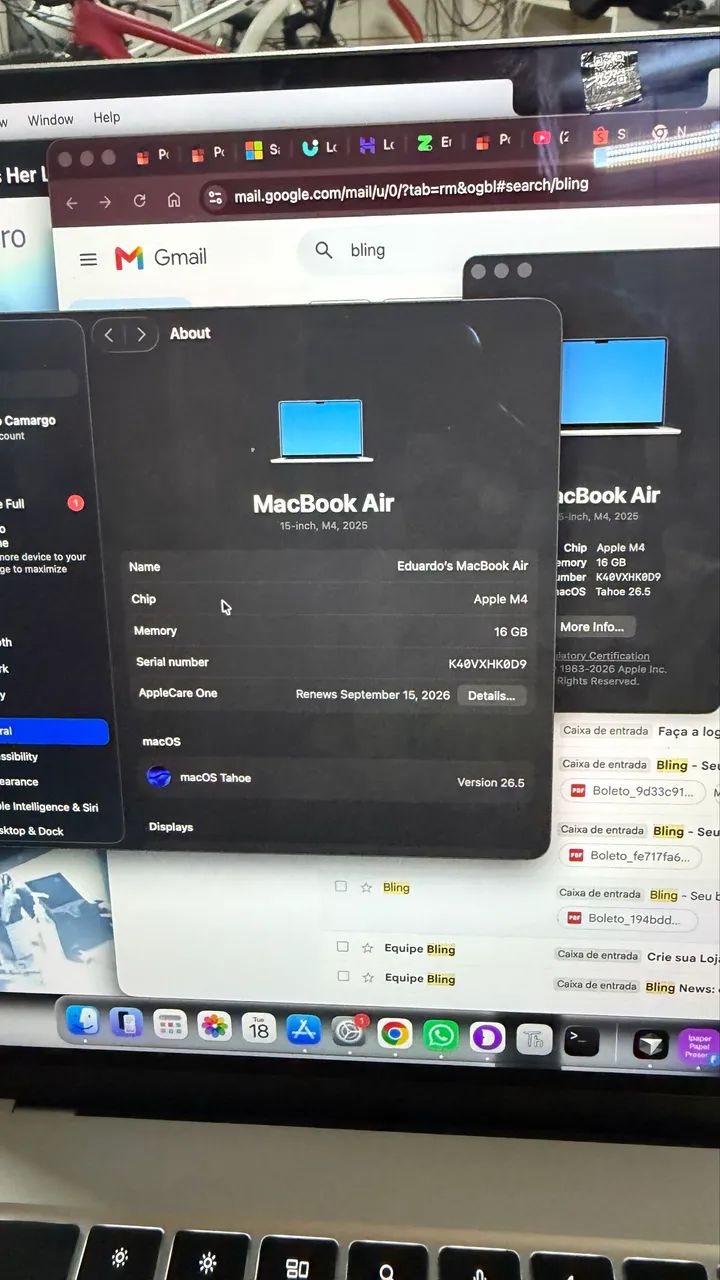 MacBook Air M4 16gb 2025 - Foto 3