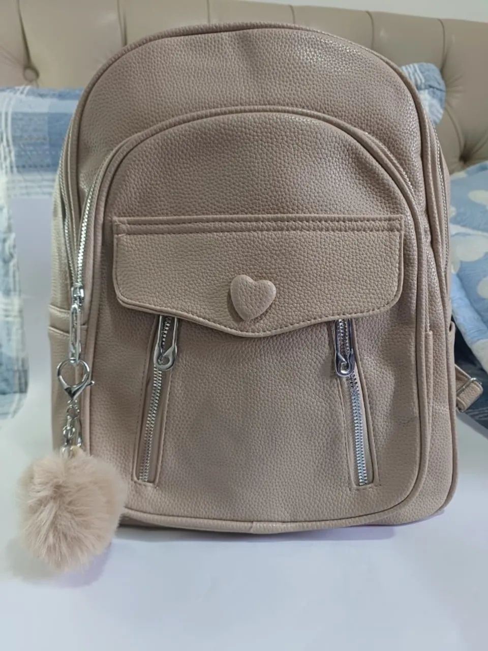 Mochila Bege - Foto 3