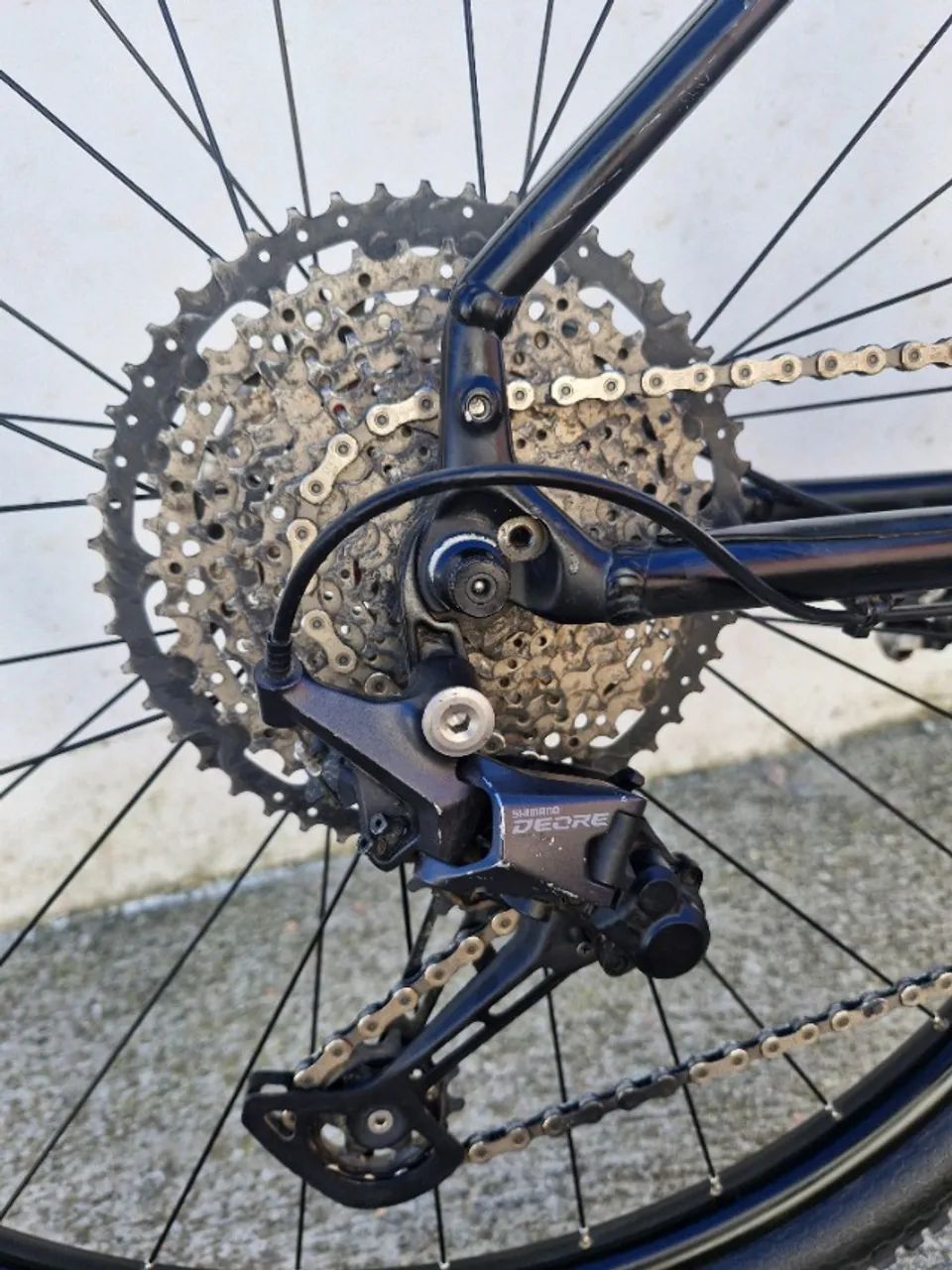 Specialized Rockhopper Comp com upgrades 17" M preta - Foto 4