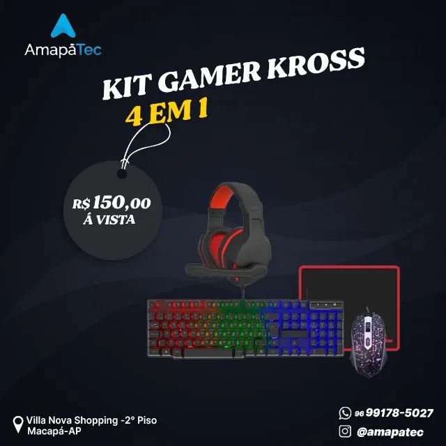 Kit Gamer Kross 4 EM 1
