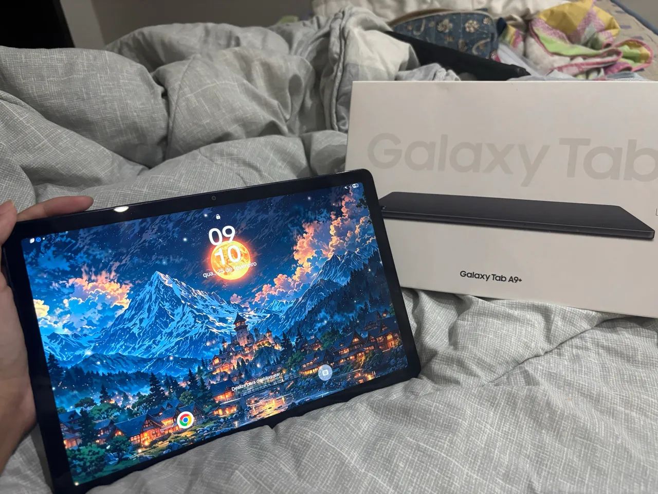 Samsung Galaxy Tab A9+ 64GB Impecável, com Caixa e Capa - Tablets