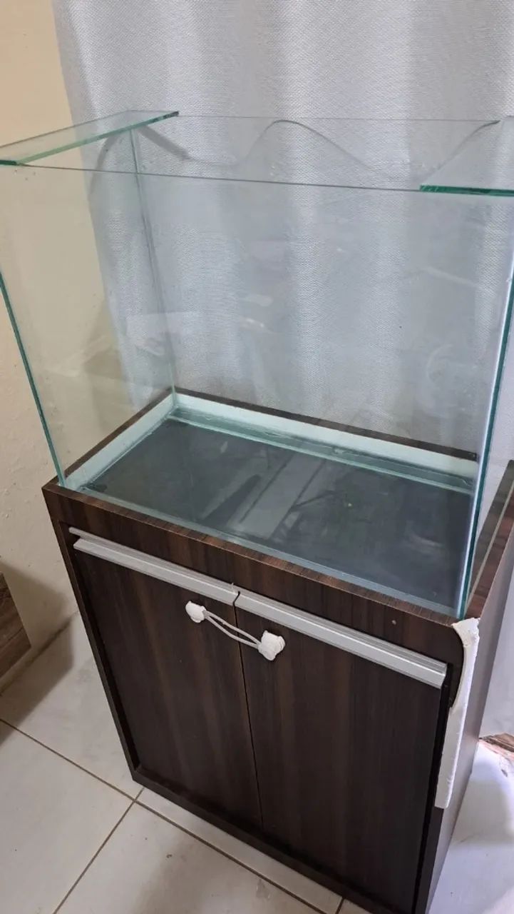 Aguario 88l com o movel - Foto 2