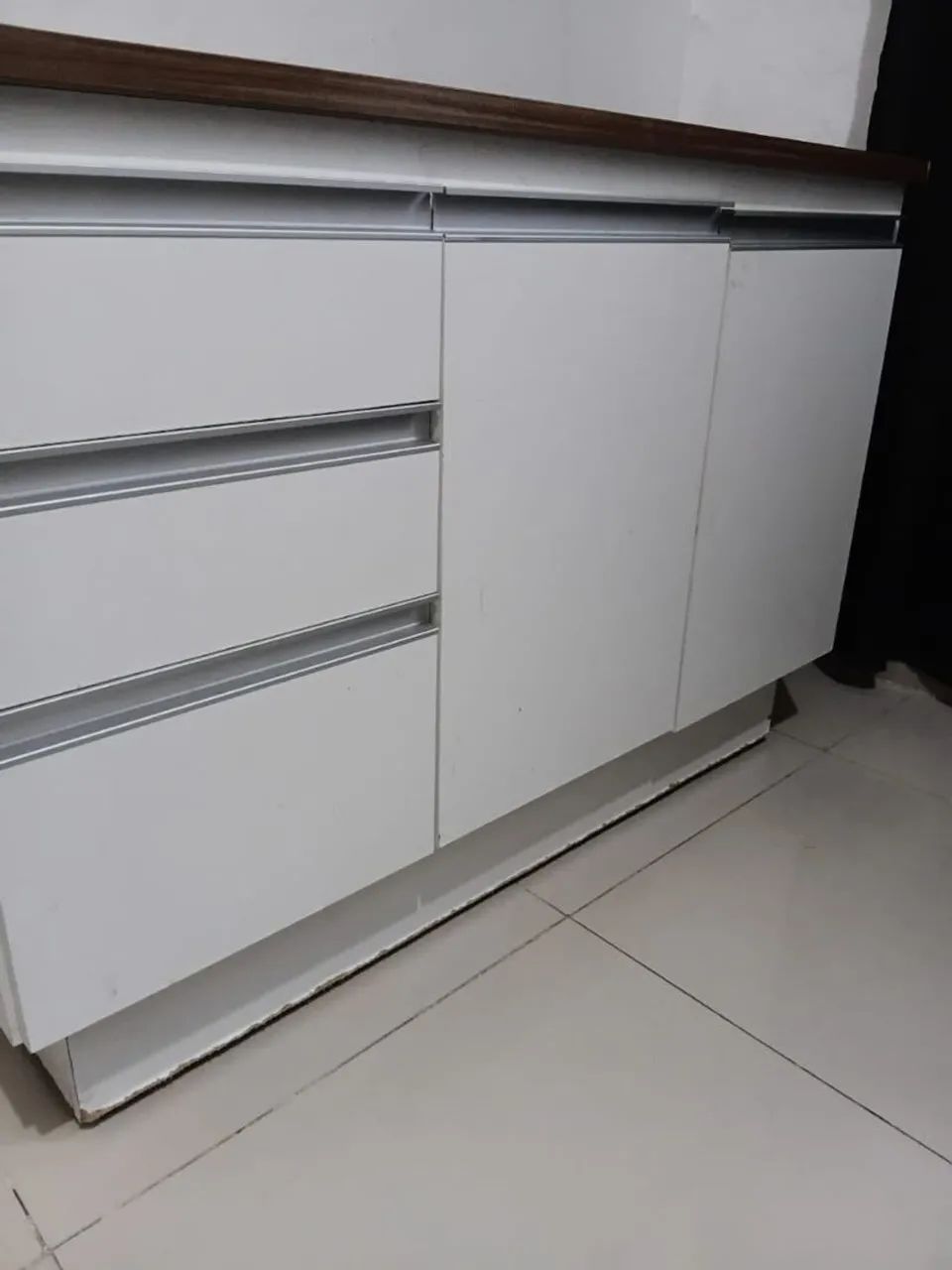 Balcão de cozinha de madeira  - Foto 2