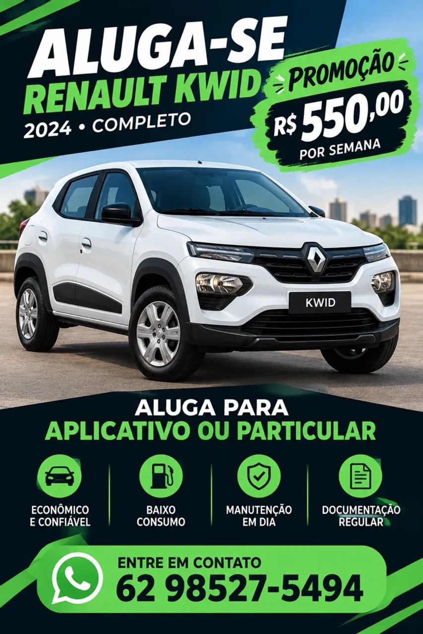 Renault Kwid KWID Zen 1.0 Flex 12V 5p Mec. 2024
