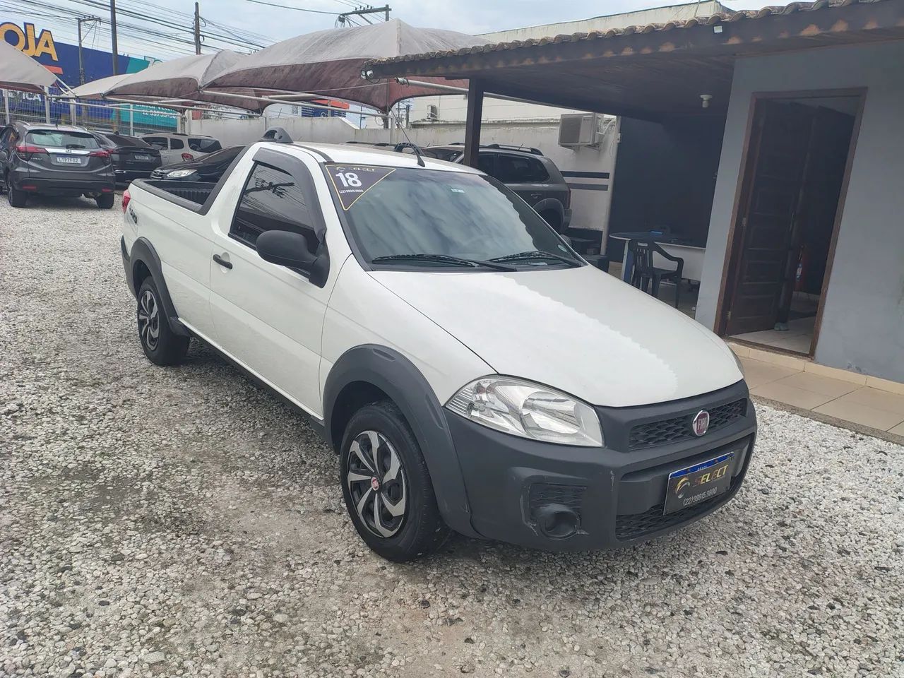 Fiat Strada Working Hard 1.4 Fire Flex 8V CS 2018 - Foto 2