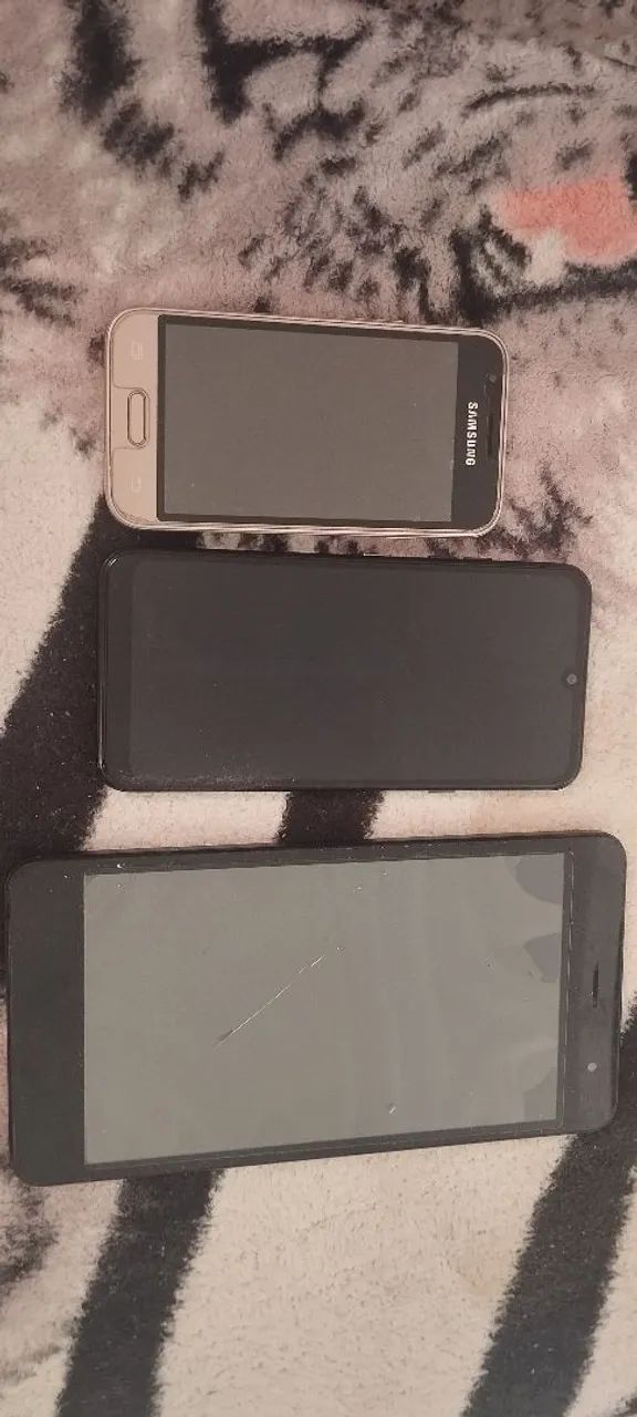 2 Celulares e 1 Tablet com Defeito na Tela 