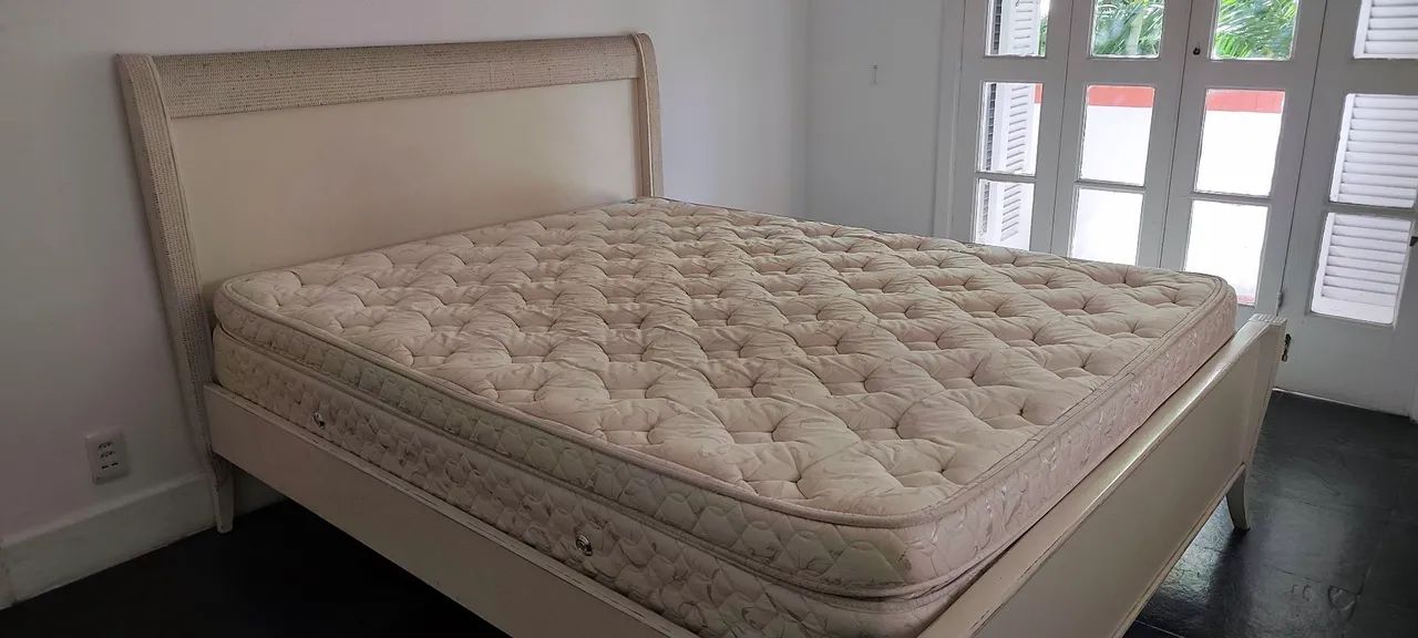 Cama e colchão Queen size - Foto 4