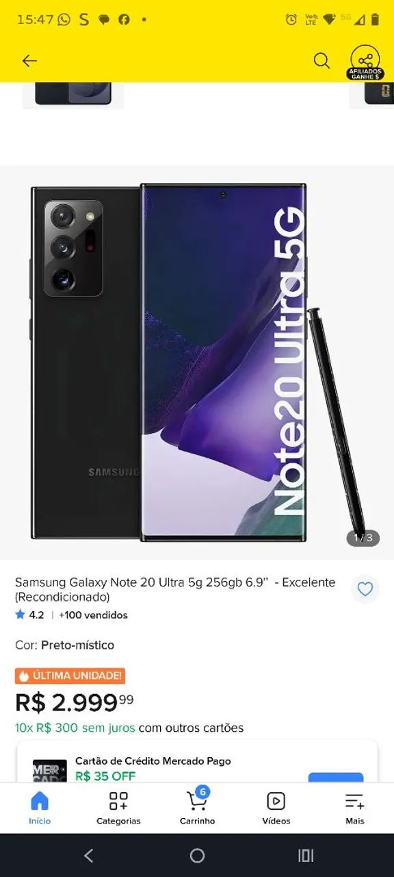 Samsung Samsung note 10 ultra 256 - Foto 3