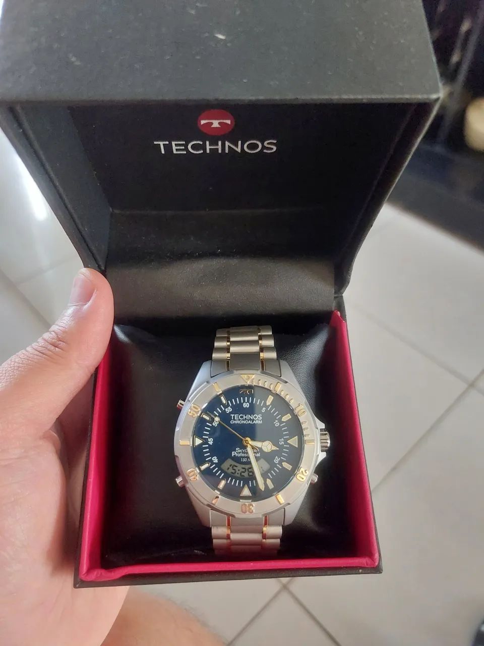 Relógio Technos Skydiver 44mm lançamento 