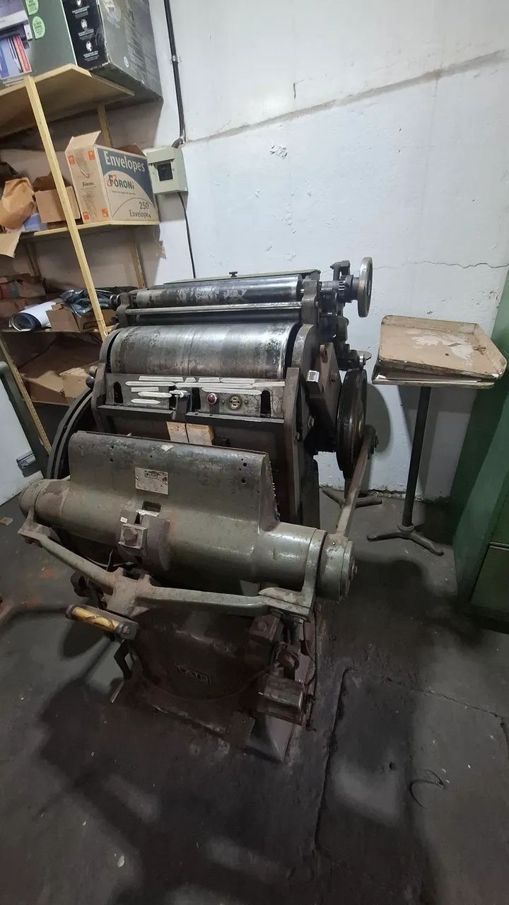 Máquina Gráfica Offset Catu Formato 4 Completa - Foto 5