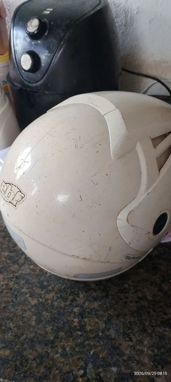Capacete aberto  - Foto 2