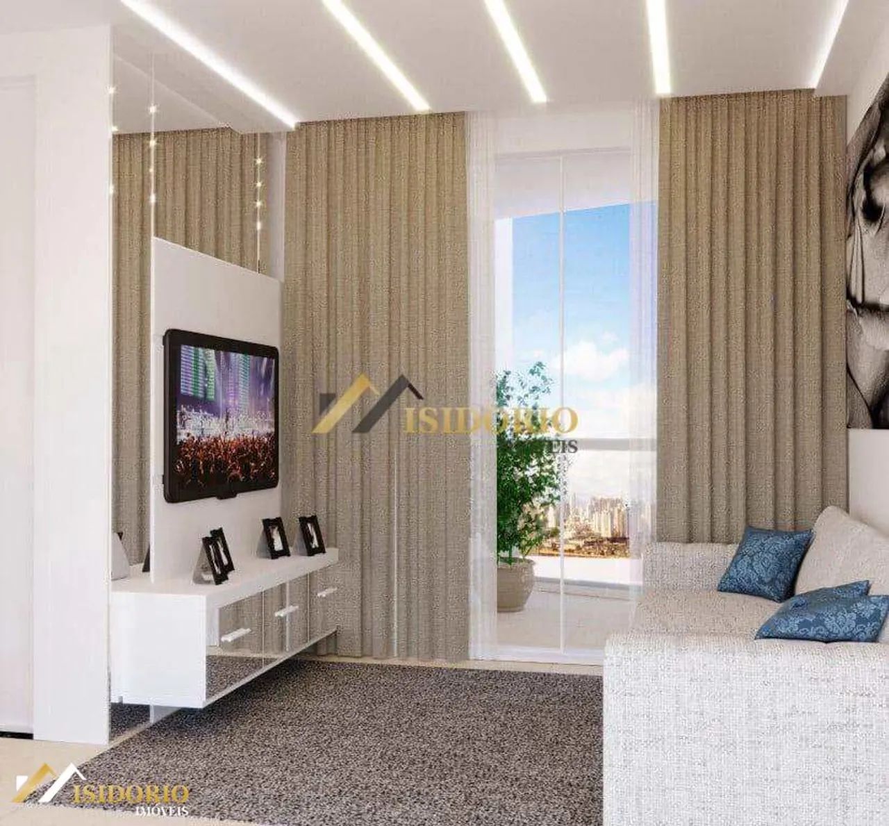 APARTAMENTO CAMPO COMPRIDO! QUARTO, SACADA, GARAGEM!!! - Foto 4