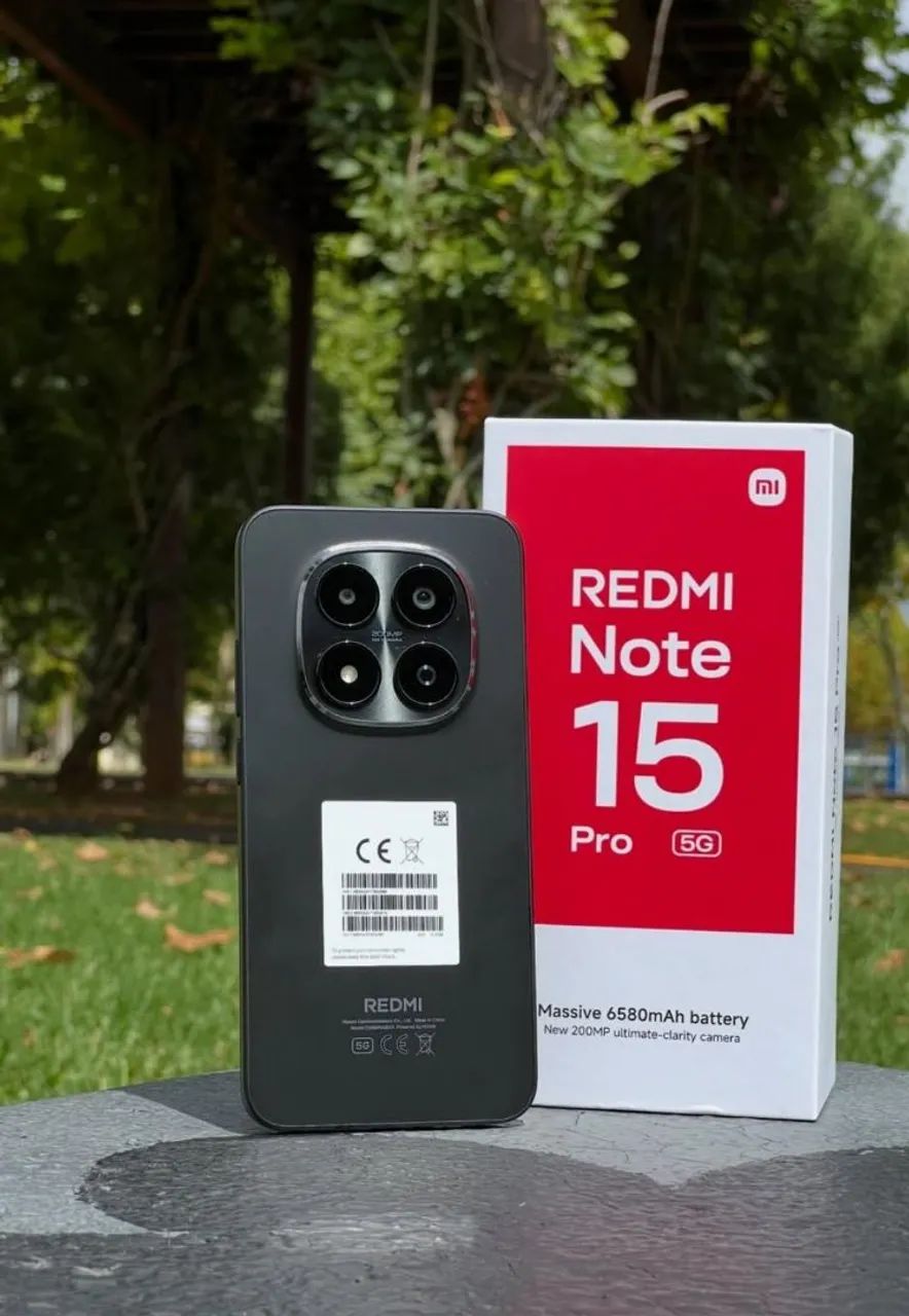 Note 15 5G 256 GB 8 RAM Lacrado Global Com Garantia 