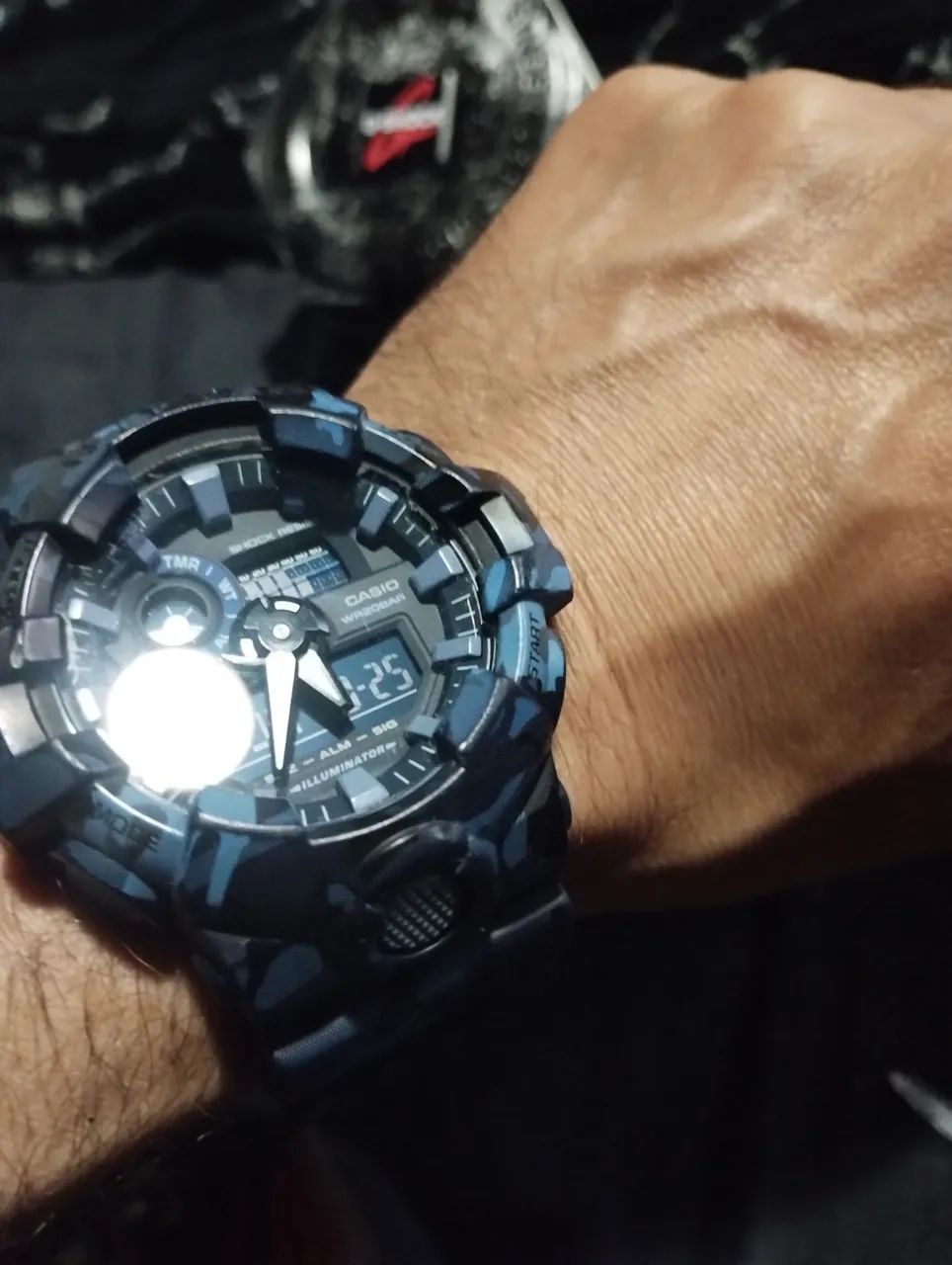 Casio gshock ga700 camuflado - Foto 4