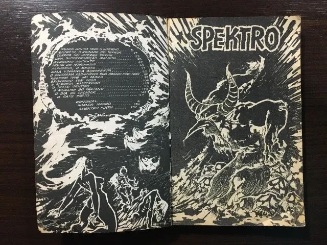 Spektro - A Revista do Terror Nº 14 A Fúria dos Orixás! 1980 HQ