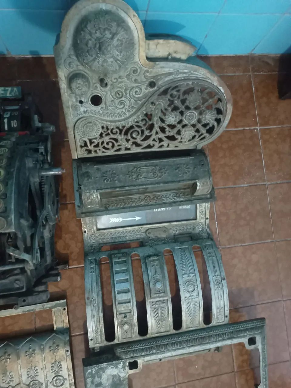Máquina registradora antiga  - Foto 5