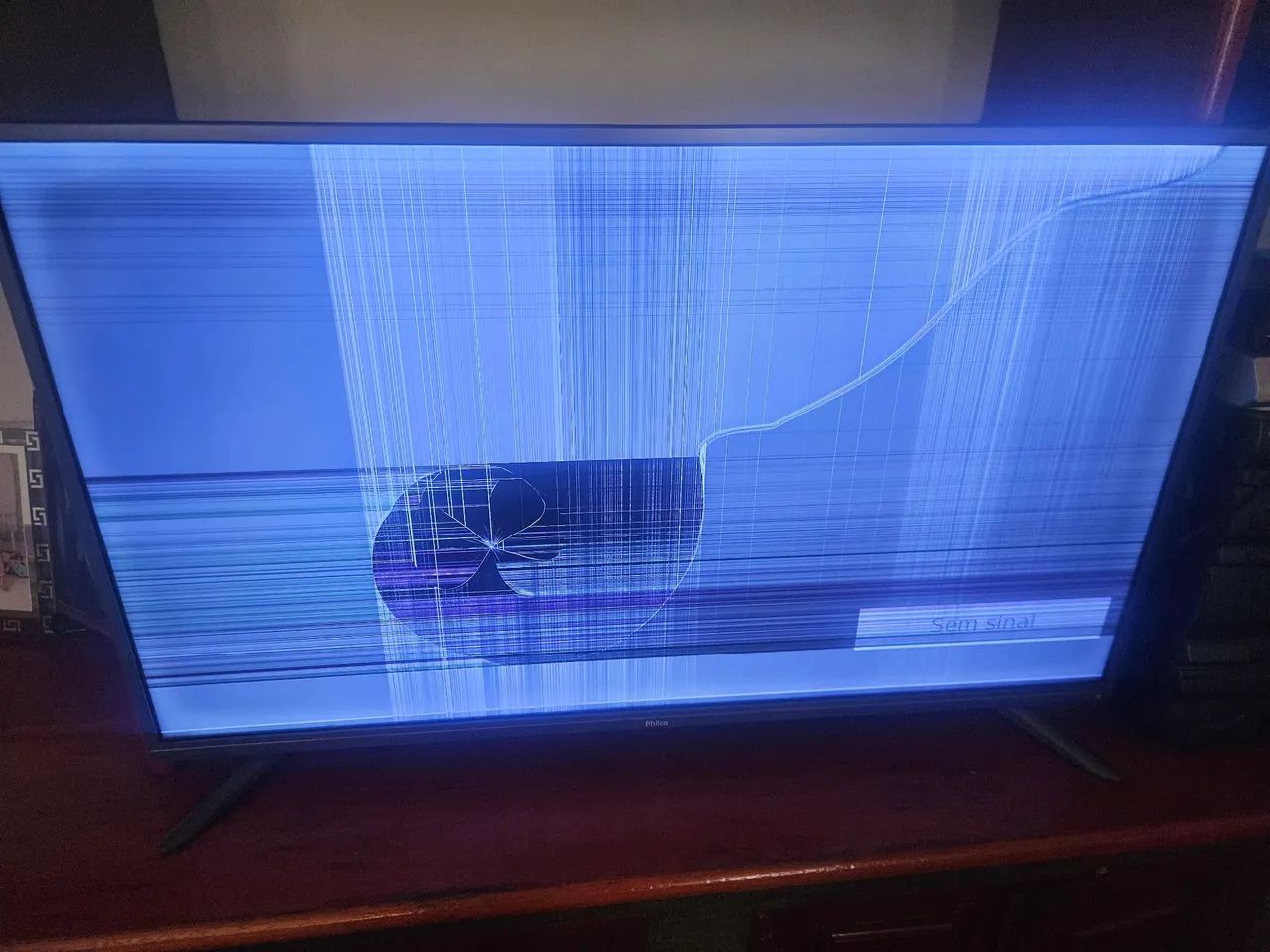 Tv smart para peças  - Foto 4