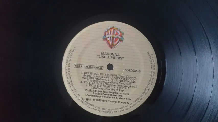 Disco de vinil - Madonna - Like a virgin - Foto 5