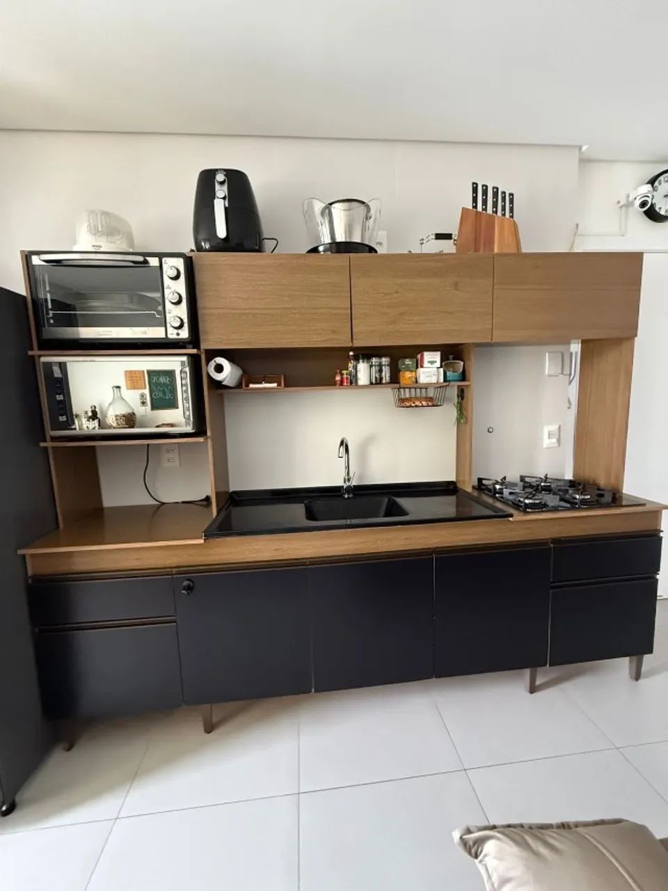 Cozinha modulada 