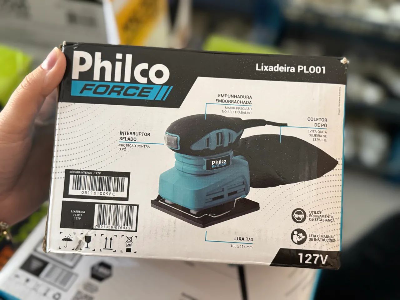 Lixadeira Philco