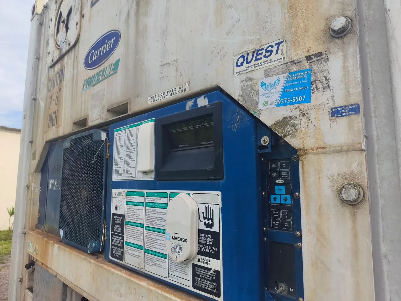 container reefer 20 pés refrigerado - Foto 4