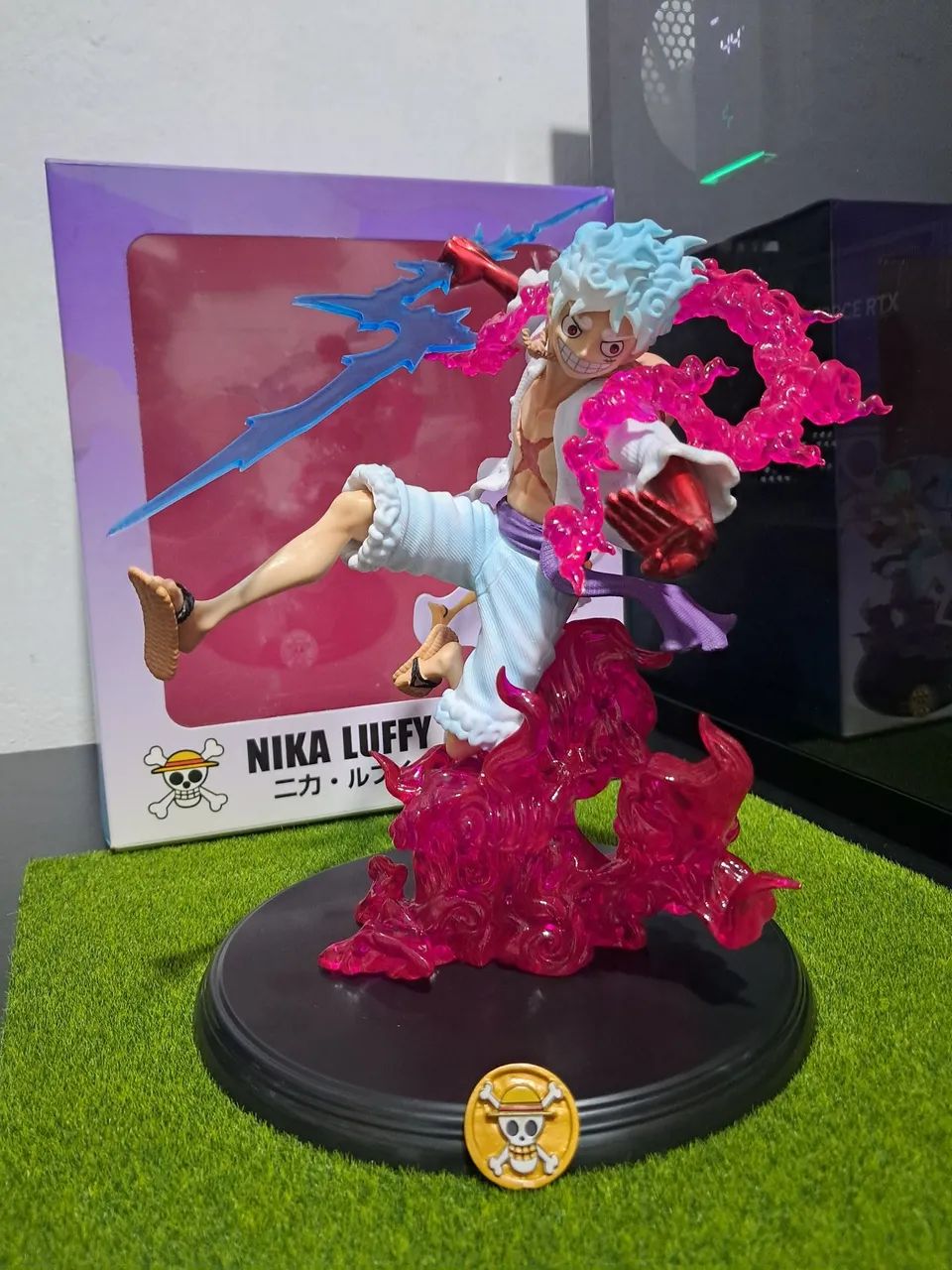Action Figure One Piece - Luffy Gear 5 25cm