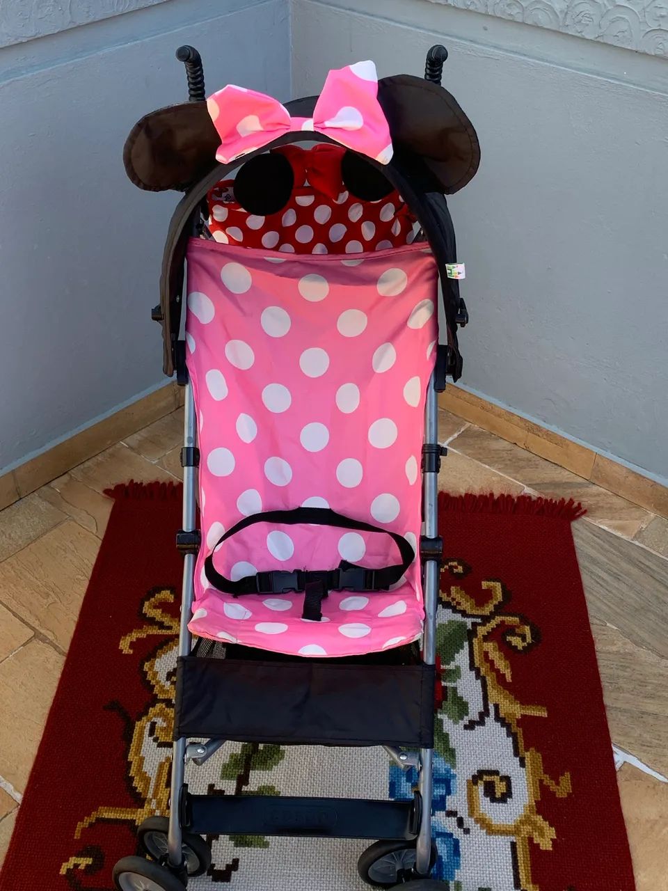 Carrinho bebê Minnie