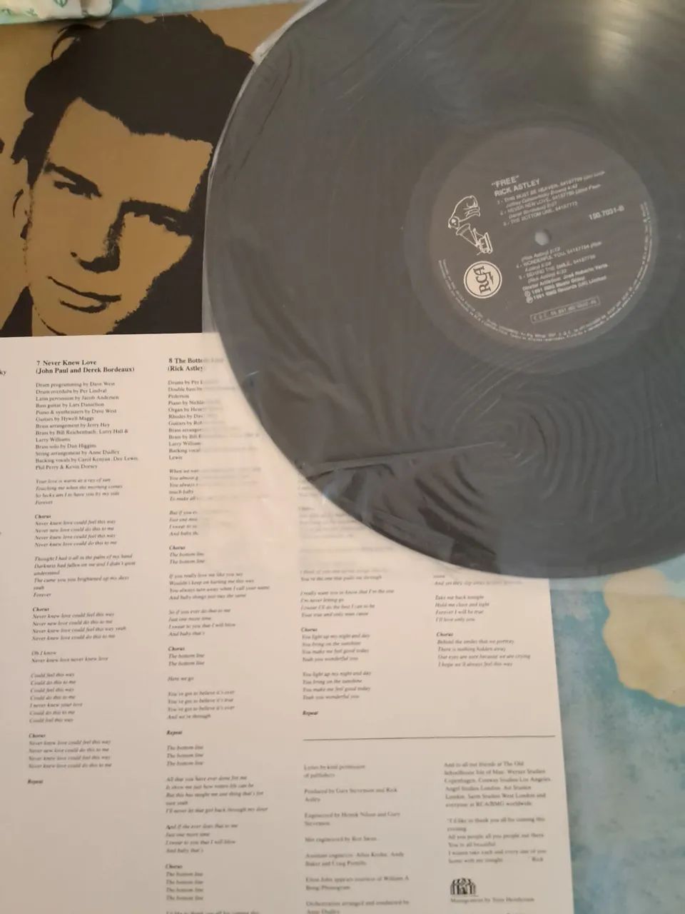 LP Vinil - Rick ASTLEY - Free - Foto 2