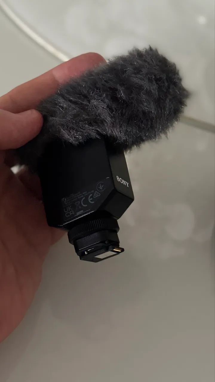 Microfone Sony ECB B1M em estado de novo! - Foto 4