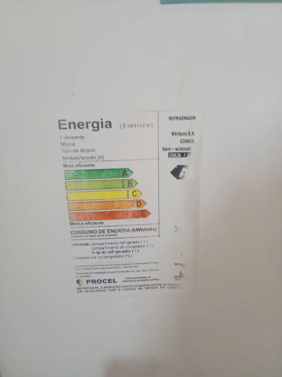 geladeira em ótimo estado, tudo funcionando perfeitamente  - Foto 2