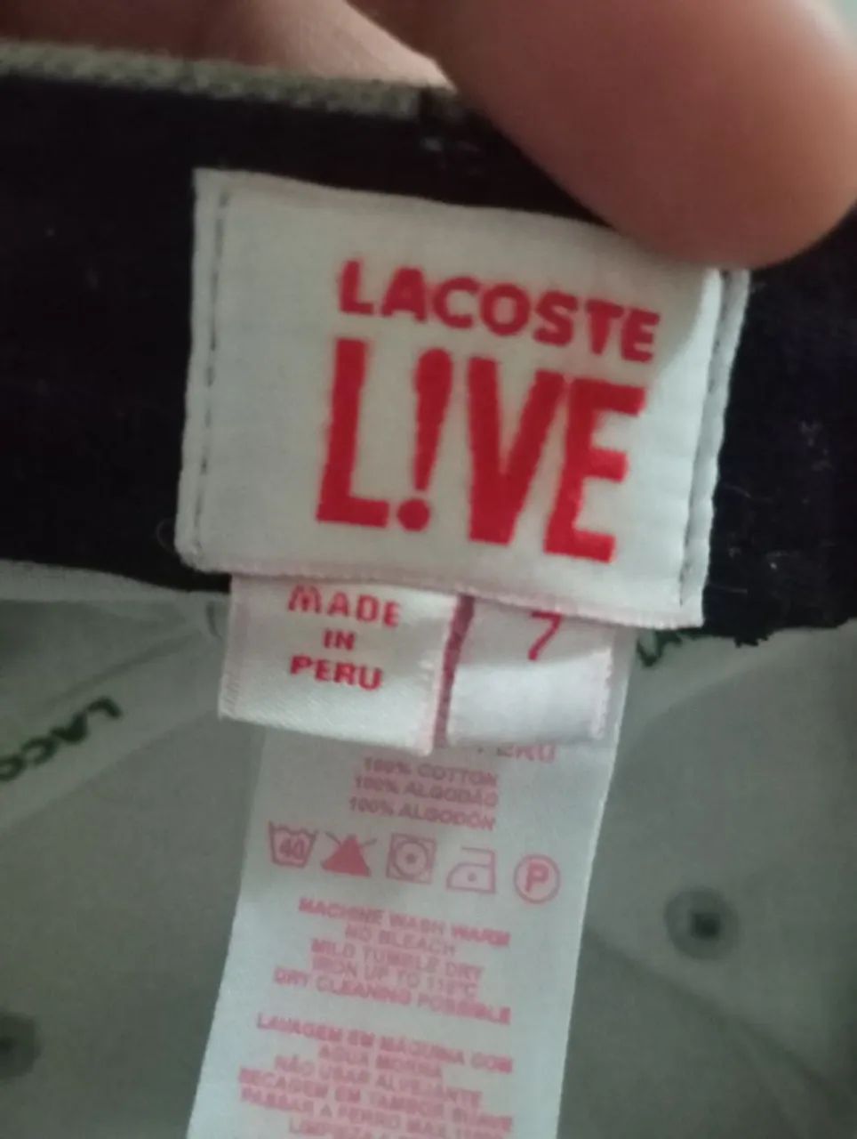 Boné Lacoste sport  em perfeito  estado. - Foto 4