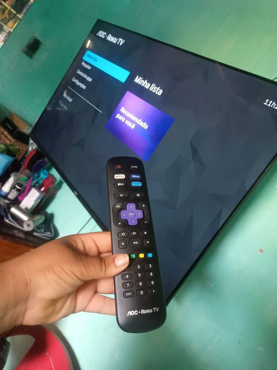 Tv nova de 43 polegadas 